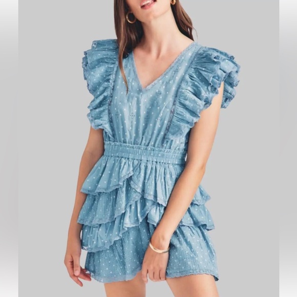 LoveShackFancy
Corelli Ruffled Mini Dress NWOT - Picture 3 of 10